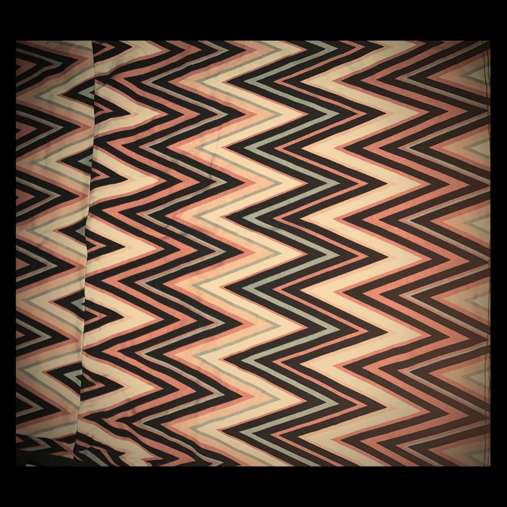 Mini Skirt Chevron Pattern